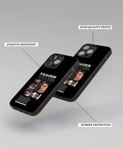 06-min Eren Yeager Graphic Silicone Armored Phone Case