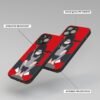 Itachi Uchiha Art Silicone Armored Phone Case angle