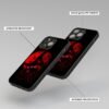 Uchiha Itachi Silicone Armored Phone Case angle view