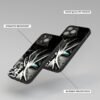 Goku Sketch Silicone Armored Phone Case