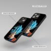 Goku Blue Hair Silicone Armored Phone Case