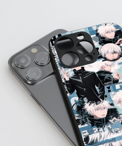 07-Recovered-min Satoru Gojo Collage Silicone Armored Phone Case