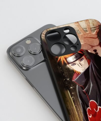 anime phone cover Naruto Pain Akatsuki Silicone Armored Phone Case side