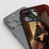 Itachi Throne Silicone Armored Phone Case side view