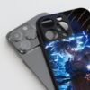 Manga Son Goku Black Silicone Armored Phone Case