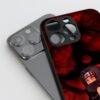 Itachi Uchiha Silicone Armored Phone Case side view