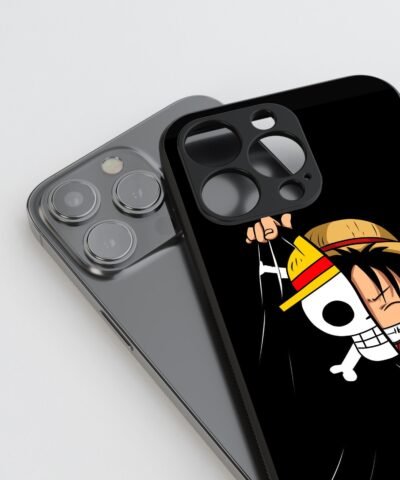 07-min Chibi Luffy Silicone Armored Phone Case