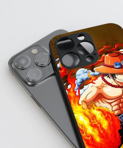 07-min Portgas D Ace Silicone Armored Phone Case