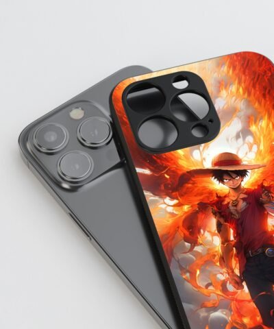 07-min Luffy x Ace Silicone Armored Phone Case