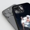 Luffy Moon Silicone Armored Phone Case