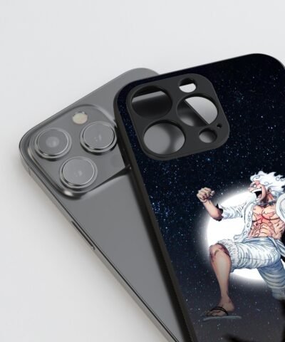 07-min Luffy Moon Silicone Armored Phone Case