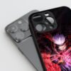 Satoru Cursed Silicone Armored Phone Case