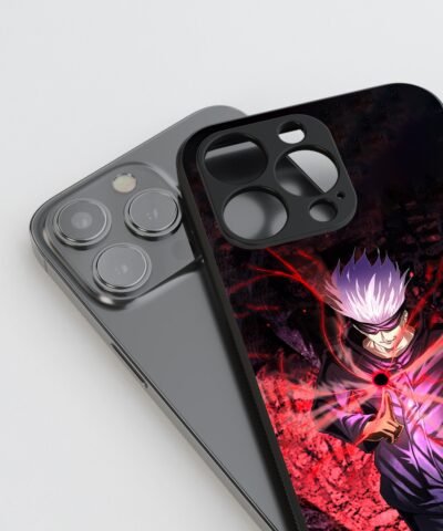 07-min Satoru Cursed Silicone Armored Phone Case