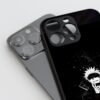 Satoru Black Silicone Armored Phone Case