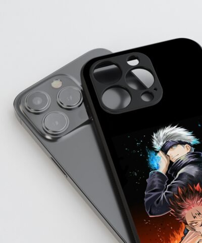 07-min Yuji and Gojo Aesthetic Silicone Armored Phone Case