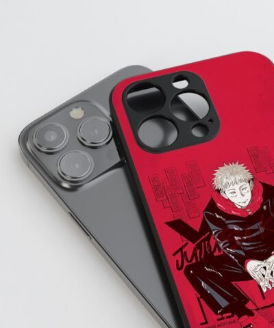 07-min Jujutsu Yuji Silicone Armored Phone Case