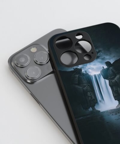 mobile case Senju Statue Silicone Armored Phone Case side