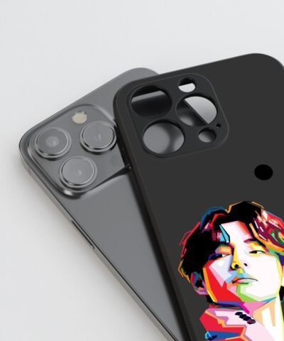 07-min BTS Painting Silicone Armored Phone Case