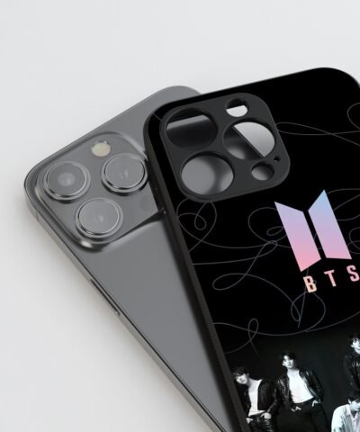 07-min BTS With logo Silicone Armored Phone Case