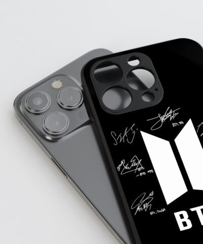 07-min BTS Signatures Silicone Armored Phone Case