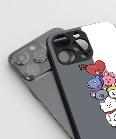07-min Dual Tone BTS Silicone Armored Phone Case