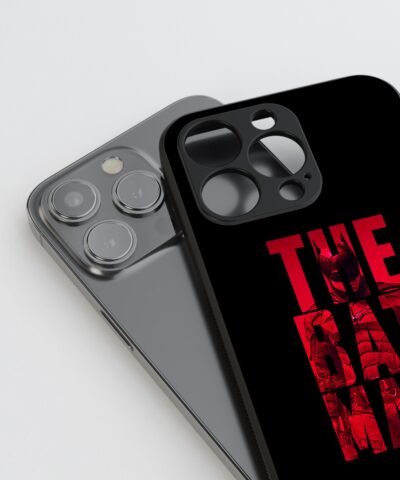 07-min The Batman Typography Cutout Silicone Armored Phone Case