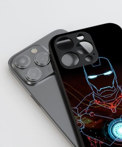 07-min Ironman Jarvis Silicone Armored Phone Case
