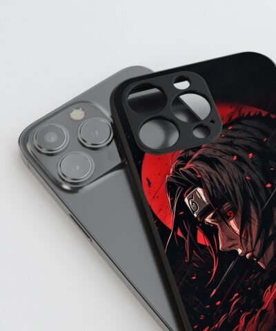 mobile phone cover Uchiha Itachi Silicone Armored Phone Case side