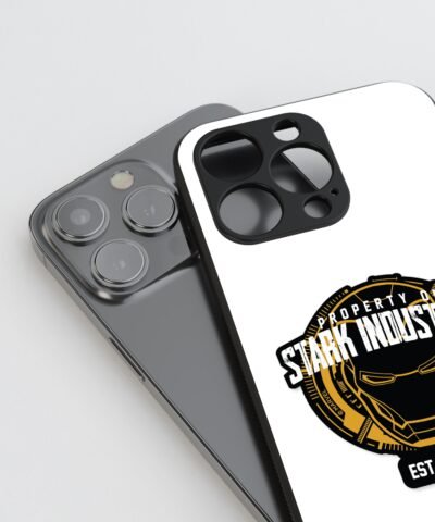07-min Property Of Stark Industries - Marvel Silicone Armored Phone Case