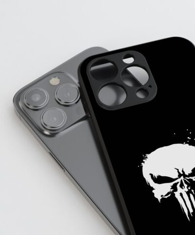 07-min Punisher Skull - Marvel Silicone Armored Phone Case