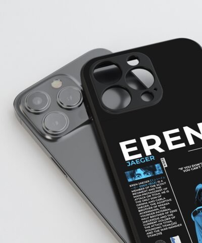07-min Eren Yeager Silicone Armored Phone Case