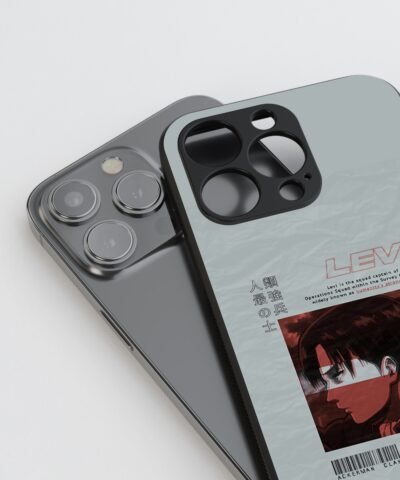 07-min Levi Ackerman Clan Silicone Armored Phone Case