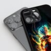 Goku Super Saiyan Silicone Armored Phone Case