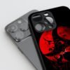 Uchiha Itachi Silicone Armored Phone Case side view