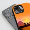 Krillin and Master Roshi Silicone Armored Phone Case
