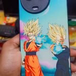 Goku and Vegeta Silicone Armored Phone Case photo review