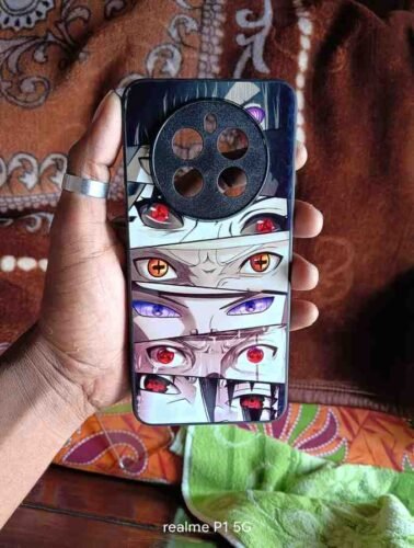 Naruto Famous Eyes Metal Phone Cover photo review