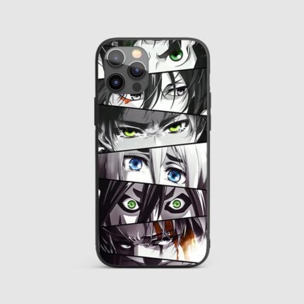AOT Eyes Silicone Armored Phone Case