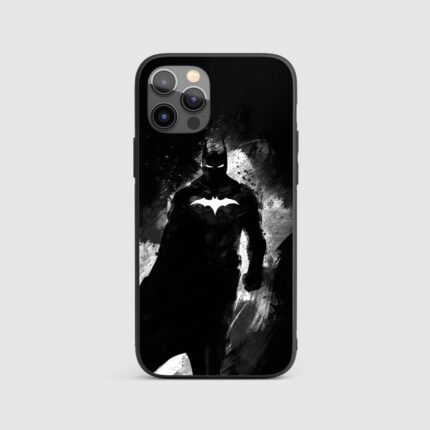 Abstract Batman Super Hero Dark Night Silicone Armored Phone Case