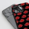 Akatsuki Red Cloud Metal Phone Cover side