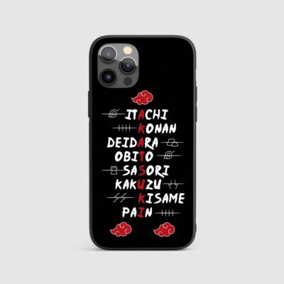 mobile case Akatsuki Silicone Armored Phone Case