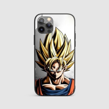 Angry Goku Silicone Armored Phone Case
