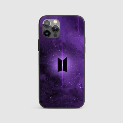 BTS Galaxy Logo Silicone Armored Phone Cases-min