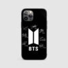 BTS Signatures Silicone Armored Phone Case