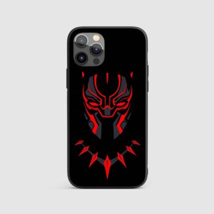 Black Panther Marvel Superheroes Silicone Armored Phone Case