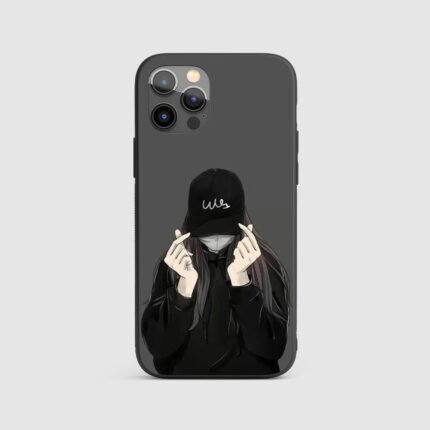 Bts Army Girl Silicone Armored Phone Cases-min