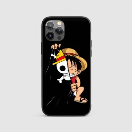 Chibi Luffy Silicone Armored Phone Case