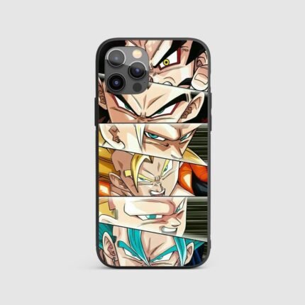 Dragon Ball Goku Eyes Silicone Armored Phone Case