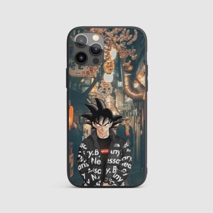 Drip Goku Silicone Armored Phone Case