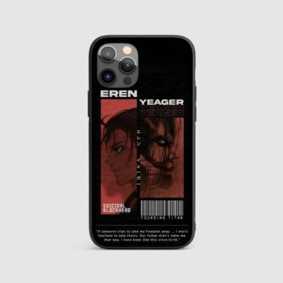 Eren Founding Titan Silicone Armored Phone Case Eren Founding Titan Silicone Armored Phone Case